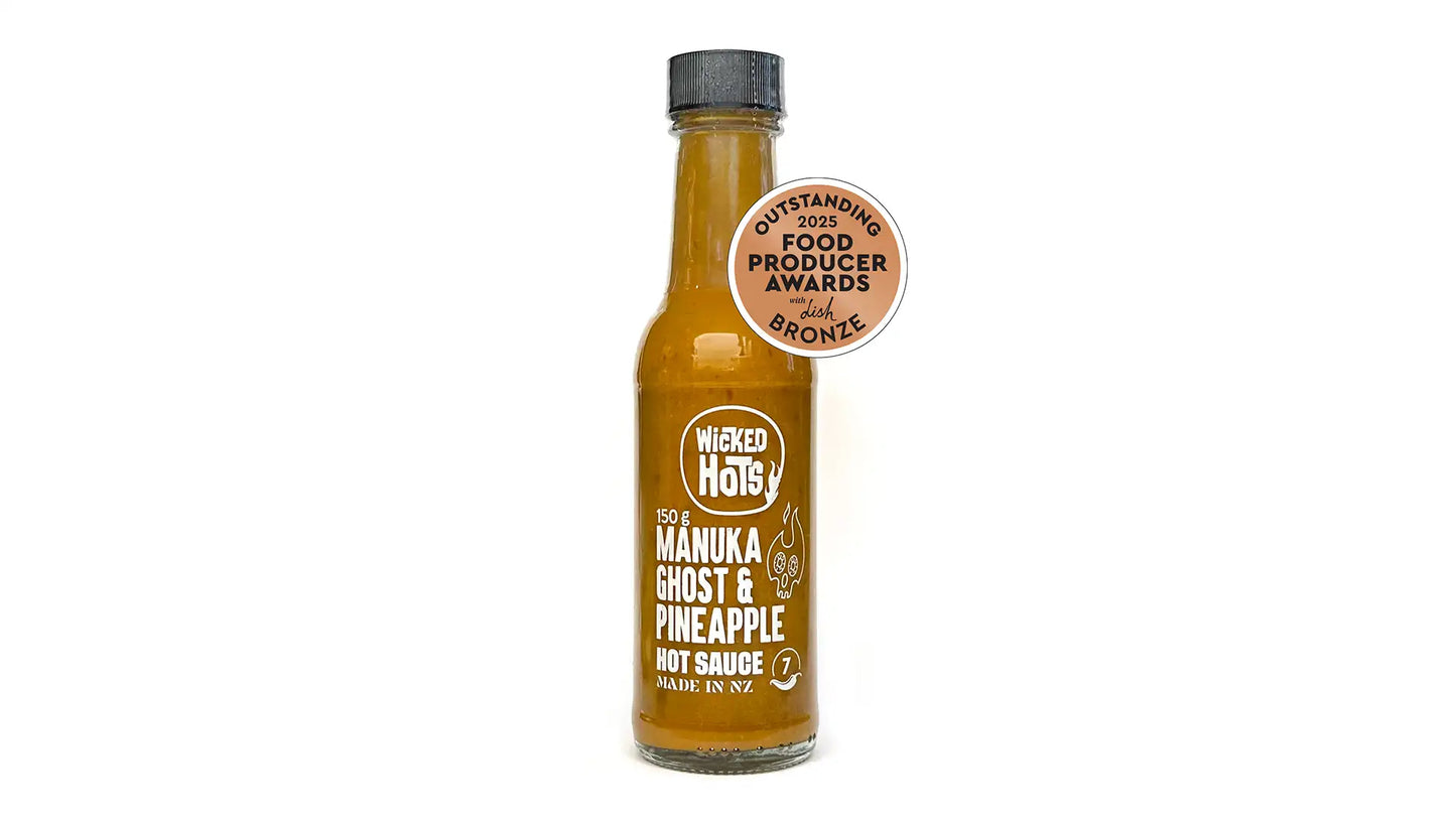Manuka Ghost and Pineapple Hot Sauce - 150g