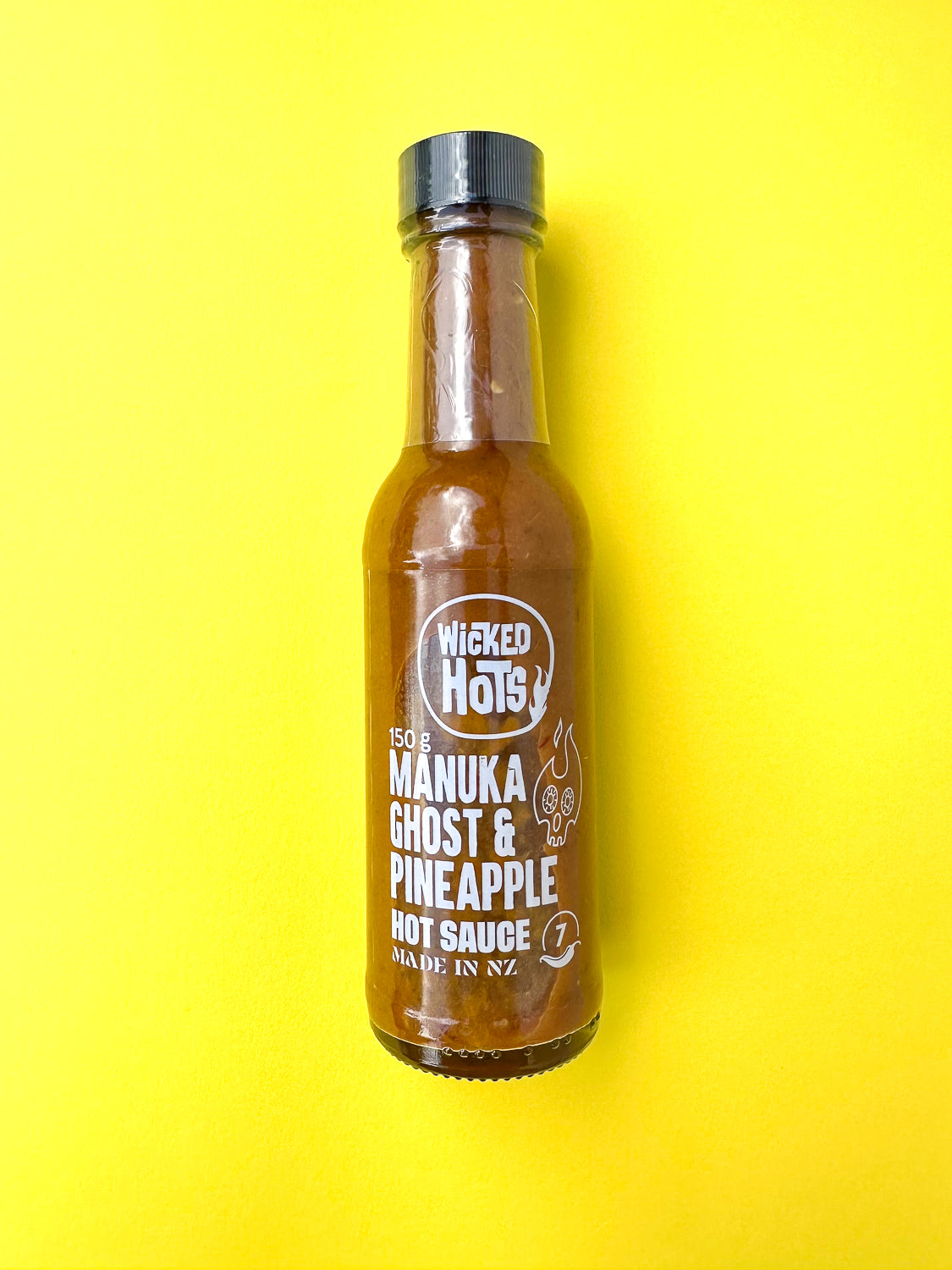 Manuka Ghost and Pineapple Hot Sauce - 150g