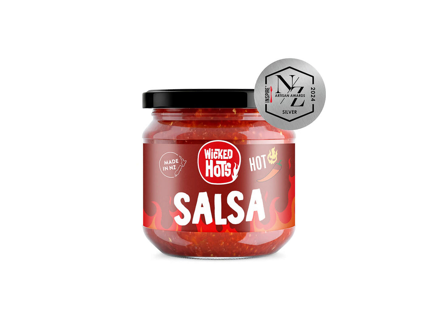 Wicked Hots Salsa – Hot 300g