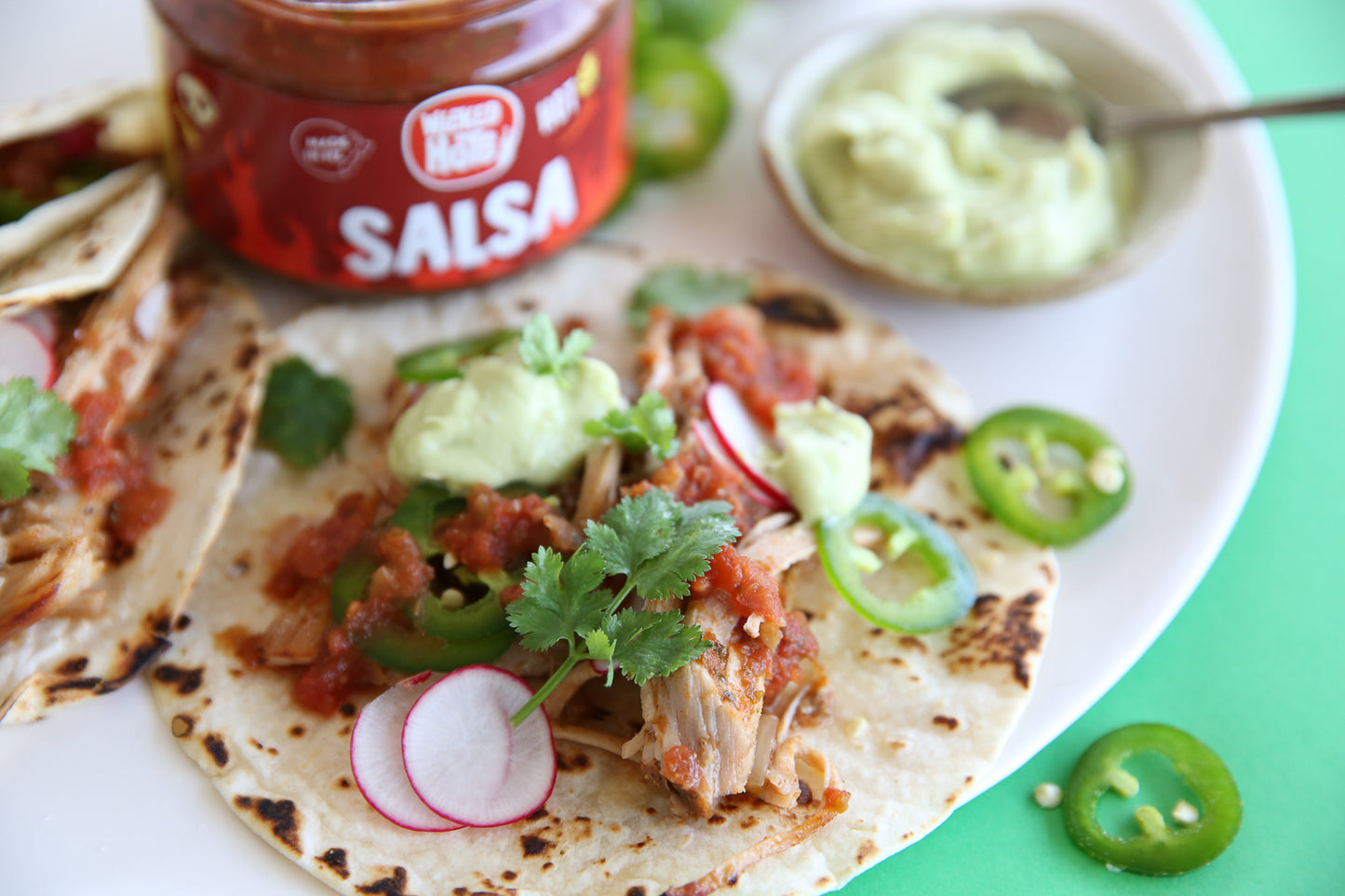 Wicked Hots Fresh Hot Salsa Jar