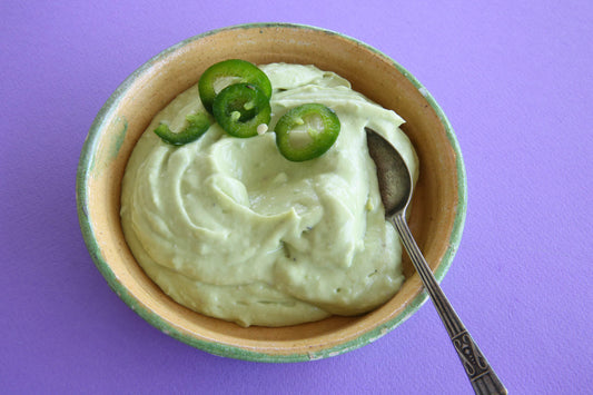 Wicked Hots Recipes Avocado and Jalapeño Cream