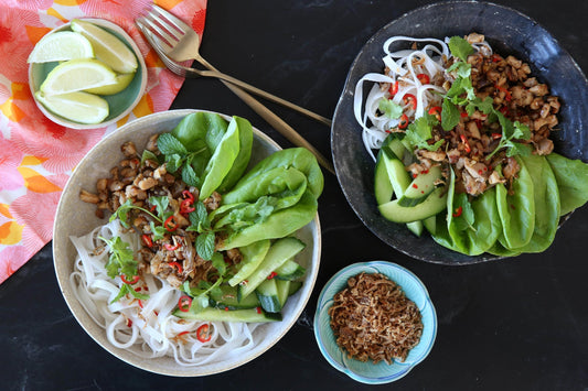 Wicked Hots Recipes Chicken Larb Salad with Chilli Lime Dressing