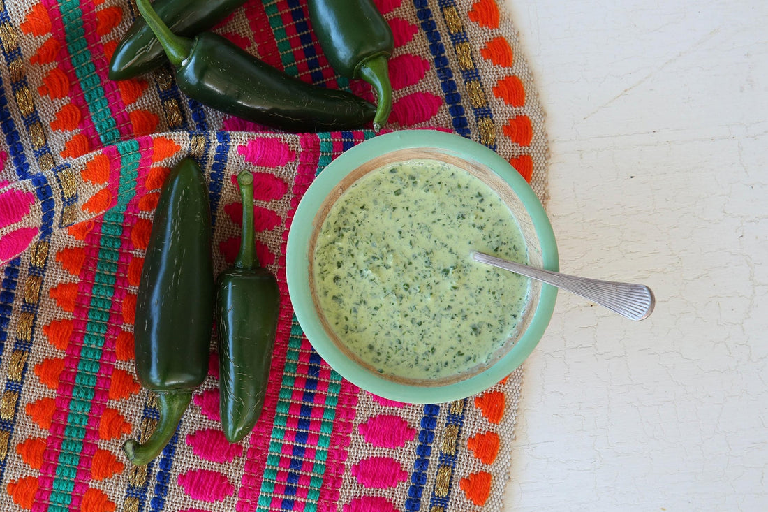 Wicked Hots Recipes Coriander Jalapeno Cream