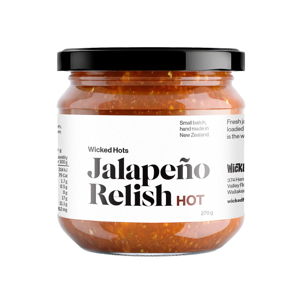 Wicked Hots Jalapeño Relish - HOT