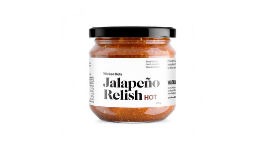 Jalapeño Relish in a jar NZ made