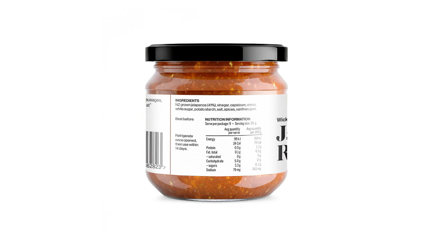 Wicked Hots Jalapeño Relish - HOT