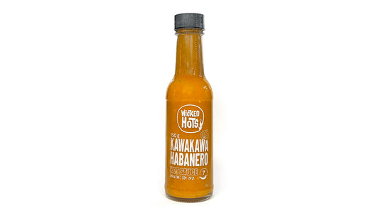 Wicked Hots Kawakawa Habanero Hot Sauce 150g