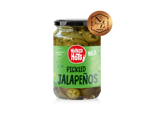 Wicked Hots Pickled Jalapeños MILD - 360g