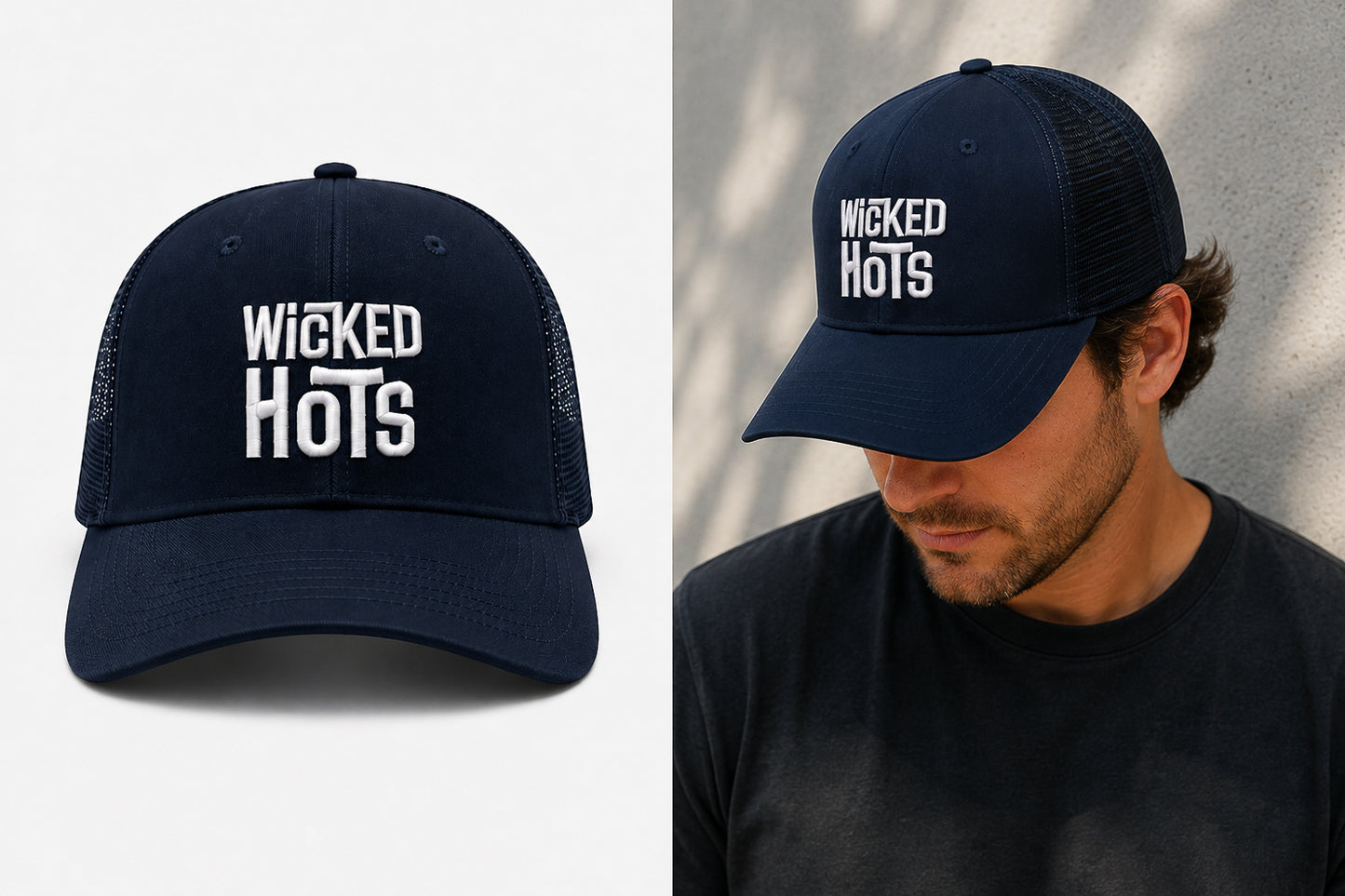 WICKED HOTS "THE ORIGINAL TRUCKER CAP"
