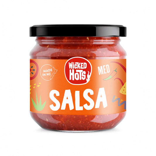 Salsa Jar Medium Wicked-Hots
